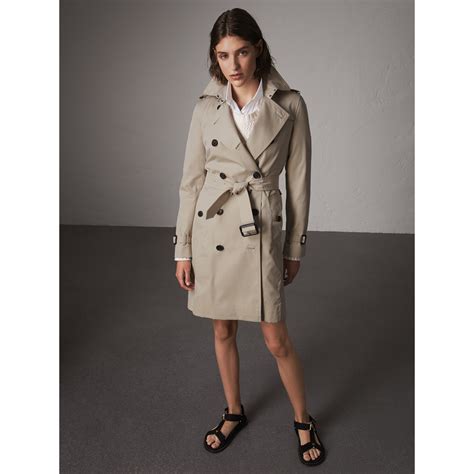 kensington burberry|burberry kensington trench women's.